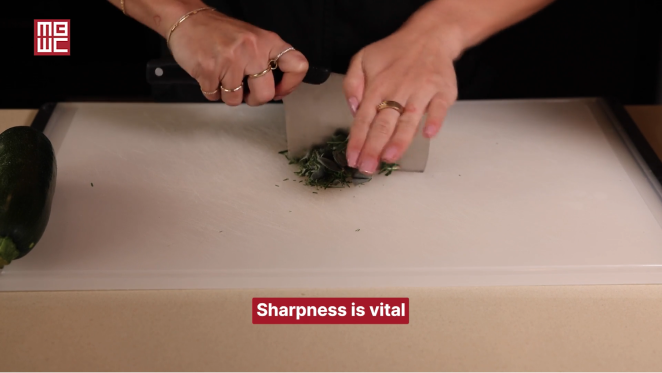 Sharpness is vital